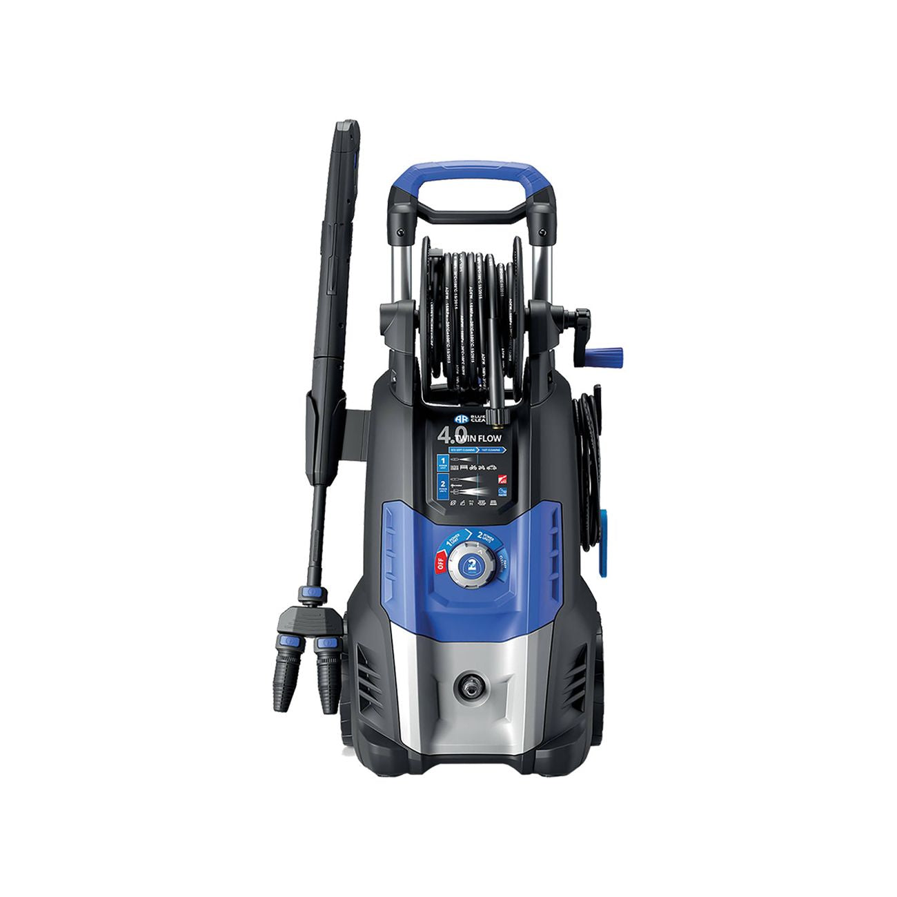 Idropulitrice acqua fredda 'blue clean' 4.0 twin flow ar - 150 bar - 2500w