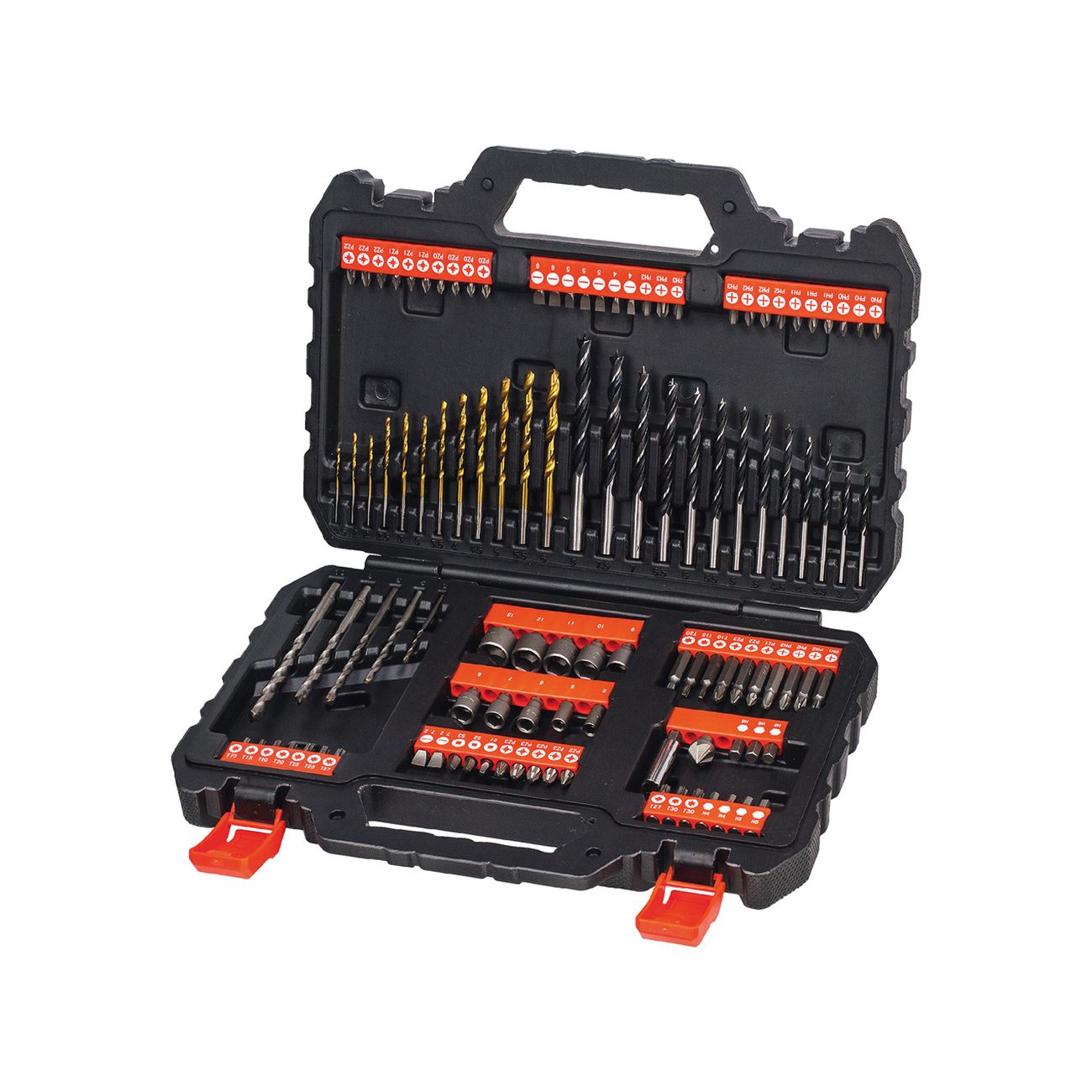 Inserti e punte in set 'a7200-xj' 109 pezzi