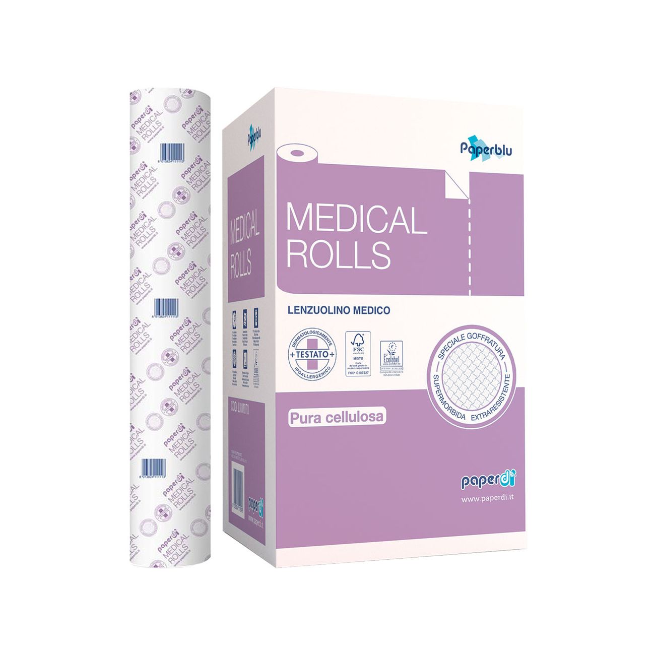 Lenzuolino medico mt  80 x 60 cm - 6 rt