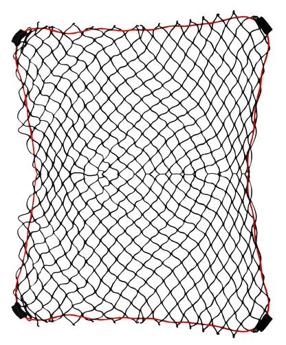Rete fermacarichi super elasticizzata — consente di raddoppiare la sua misura iniziale (da 120x180 a 240x350 cm)