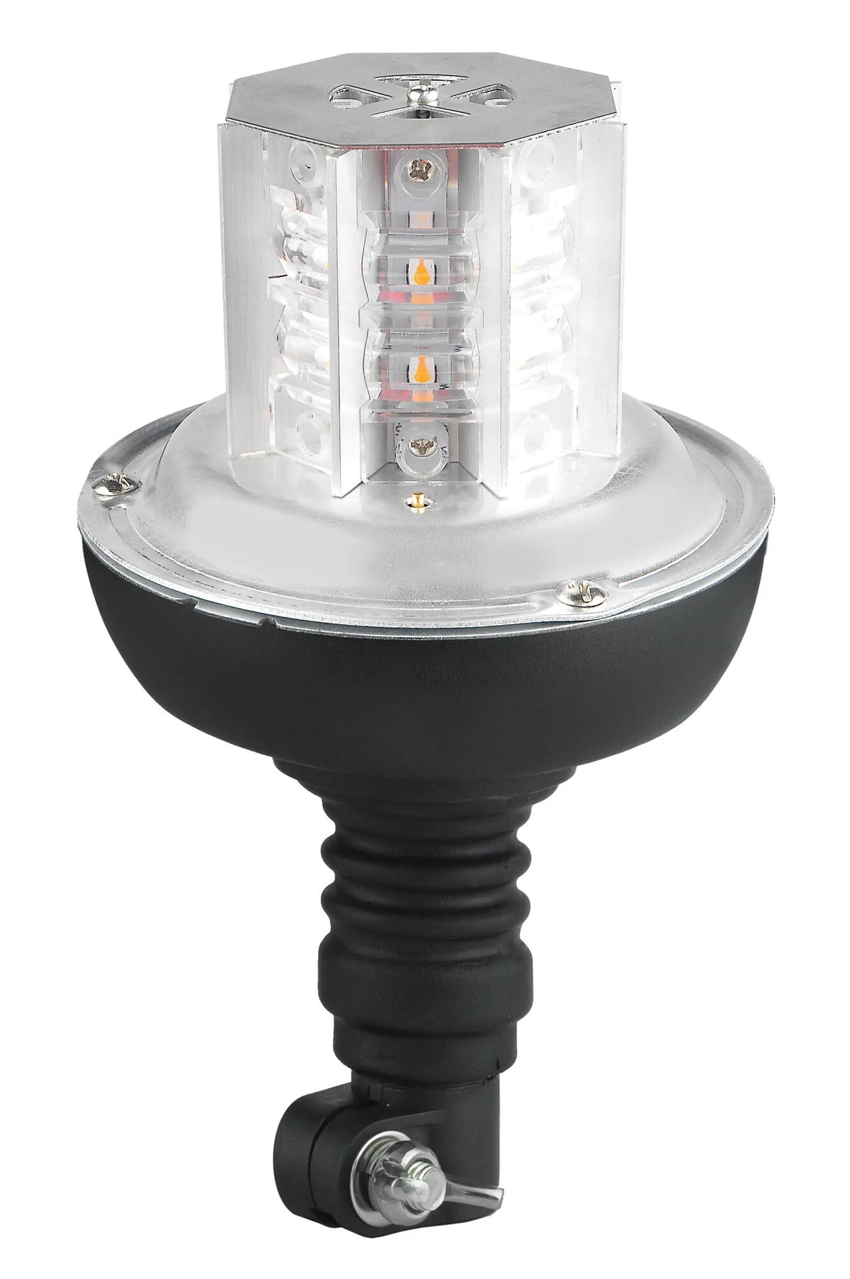 RL-10, luce di segnalazione a Led, 12/24V — luce a 3 funzioni: rotante, strobo e lampeggiante