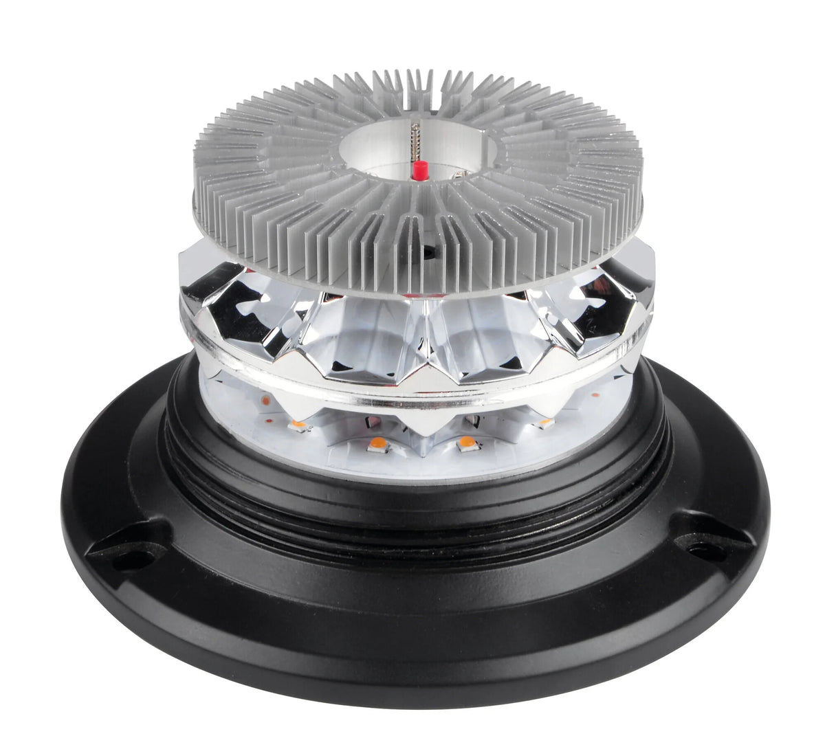 RL-12, luce di segnalazione a Led, 12/24V — luce a 3 funzioni: rotante, strobo e lampeggiante