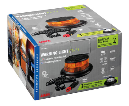 La confezione di RL-13, luce di segnalazione a Led, 12/24V