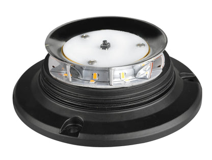 RL-13, luce di segnalazione a Led, 12/24V — luce a 3 funzioni: rotante, strobo e lampeggiante