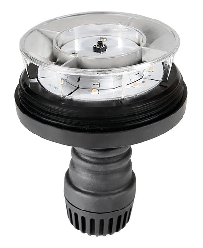 RL-15, luce di segnalazione a Led, 12/24V — luce a 3 funzioni: rotante, strobo e lampeggiante