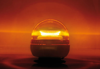 RL-16, luce di segnalazione a led, ricaricabile, 12/24V+230V su fondo bianco, vista 7