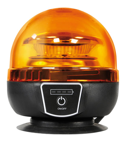 RL-16, luce di segnalazione a led, ricaricabile, 12/24V+230V su fondo bianco, vista 10