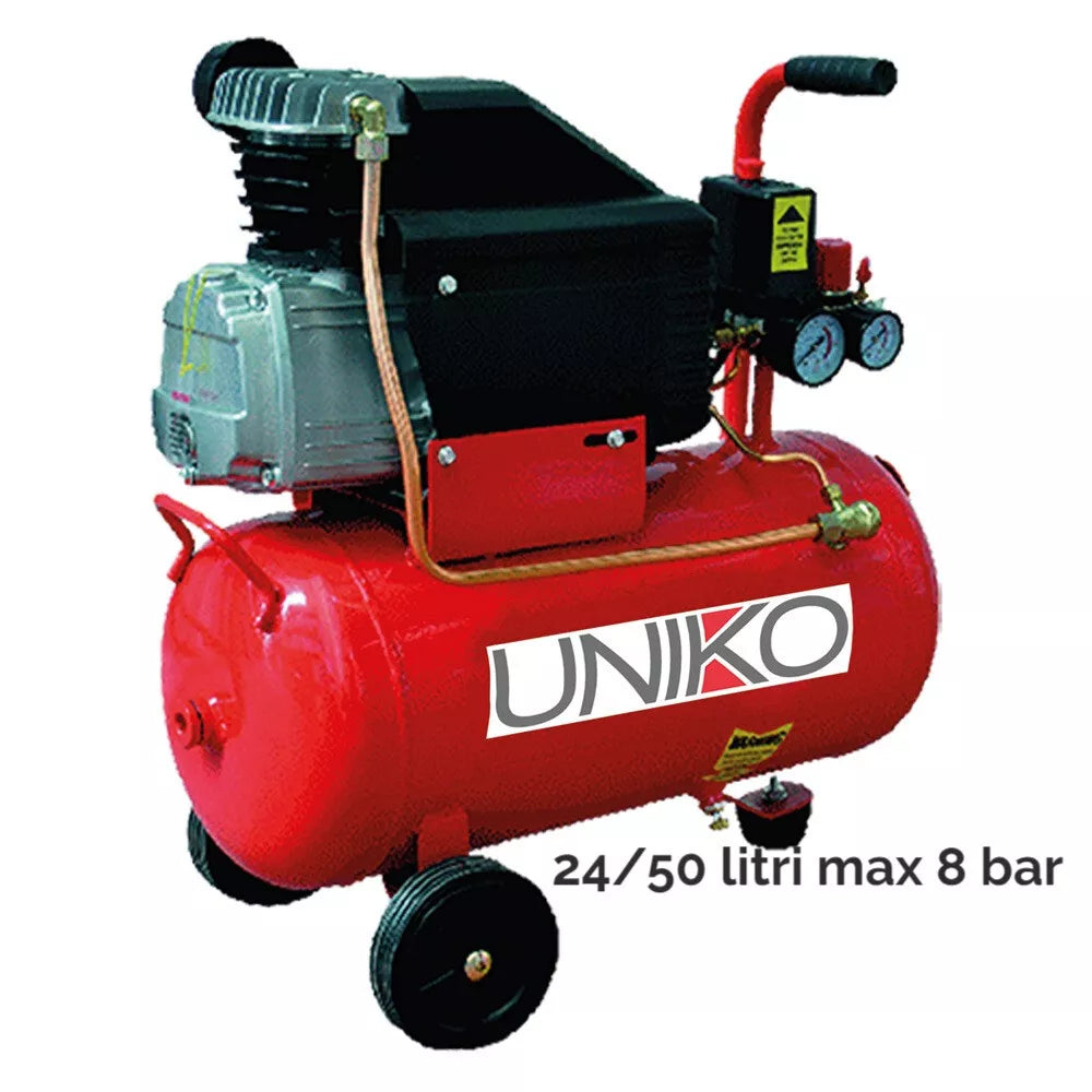 Compressore marca UNIKO 24/50 LT 2HP