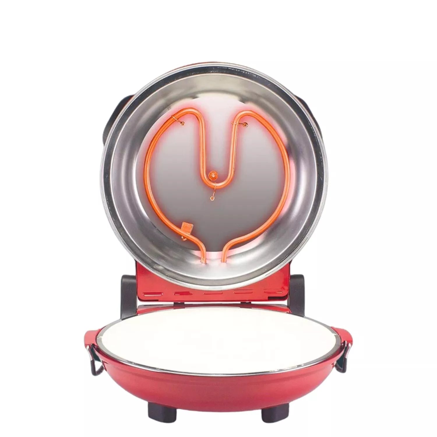 Dcg Eltronic Forno Pizza Maker Mb2300 1200w Timer E Termostato, Rosso   