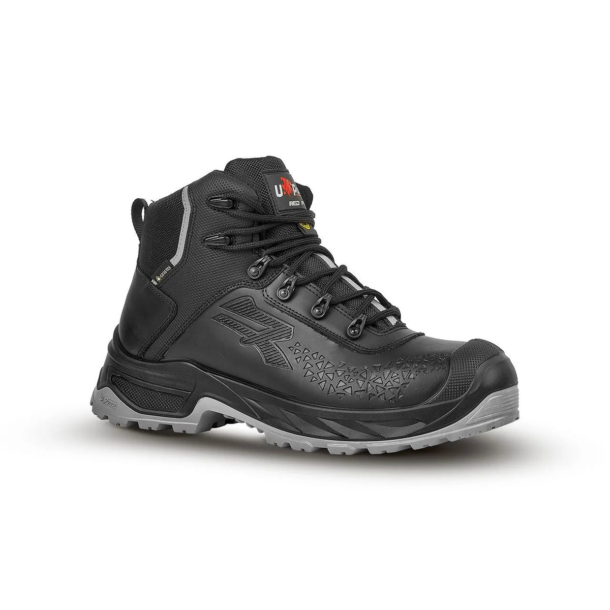 Scarpe antinfortunistiche alte U-Power CLOVIS ESD S7S CI SC LG FO SR Black