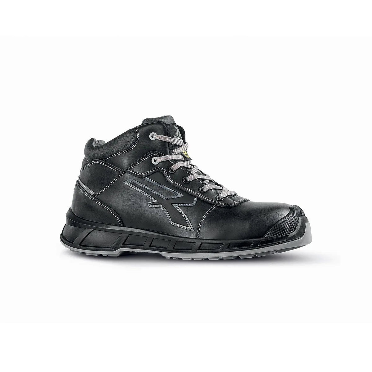Scarpe antinfortunistiche alte U-Power GAYNOR s ESD S3S CI FO SR Black/Grey