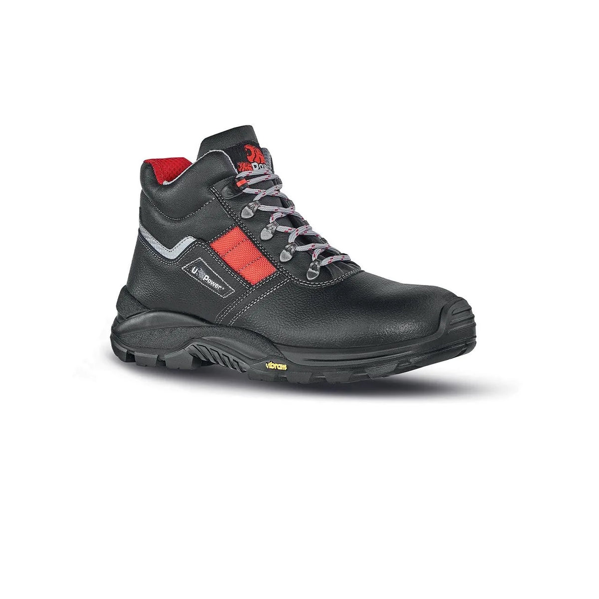 Scarpe antinfortunistiche alte U-Power GRAVEL s RS S3S CI HI HRO FO SR Black/Red