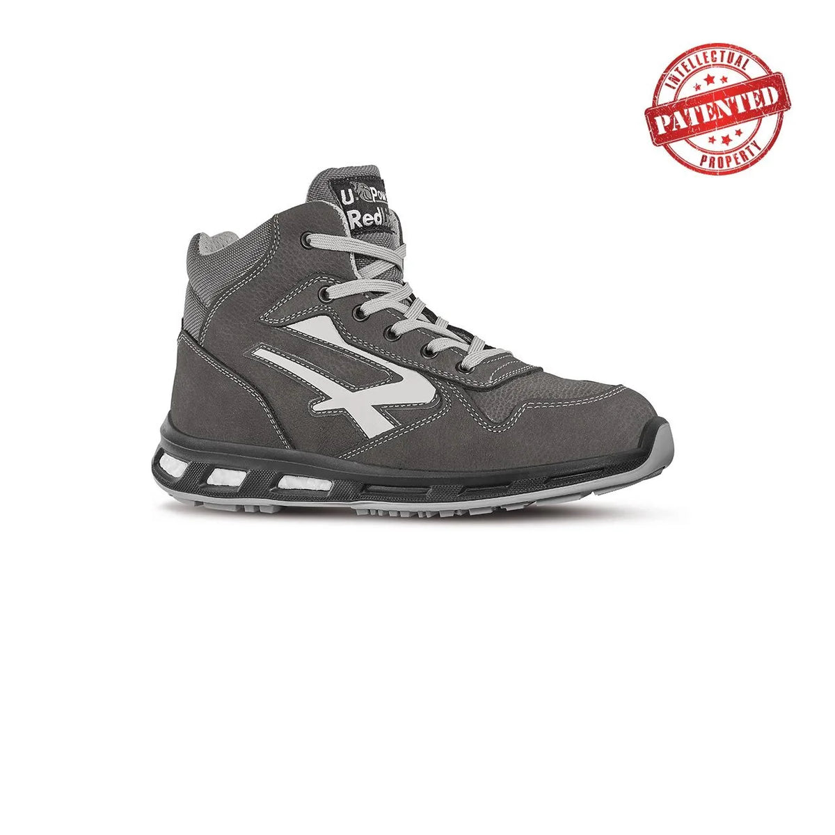 Scarpe antinfortunistiche alte U-Power INFINITY s ESD S3S CI FO SR Grey