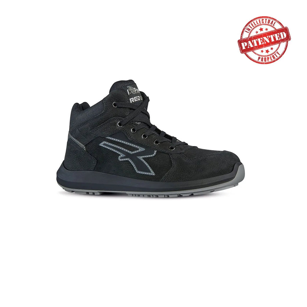 Scarpe antinfortunistiche alte U-Power NEK s ESD S3S CI FO SR Black/Grey