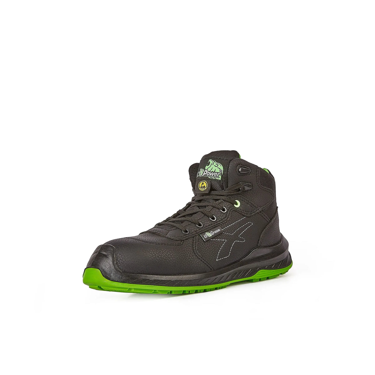 Scarpe antinfortunistiche alte U-Power NIAGARA UK s ESD S3S CI FO SR Black