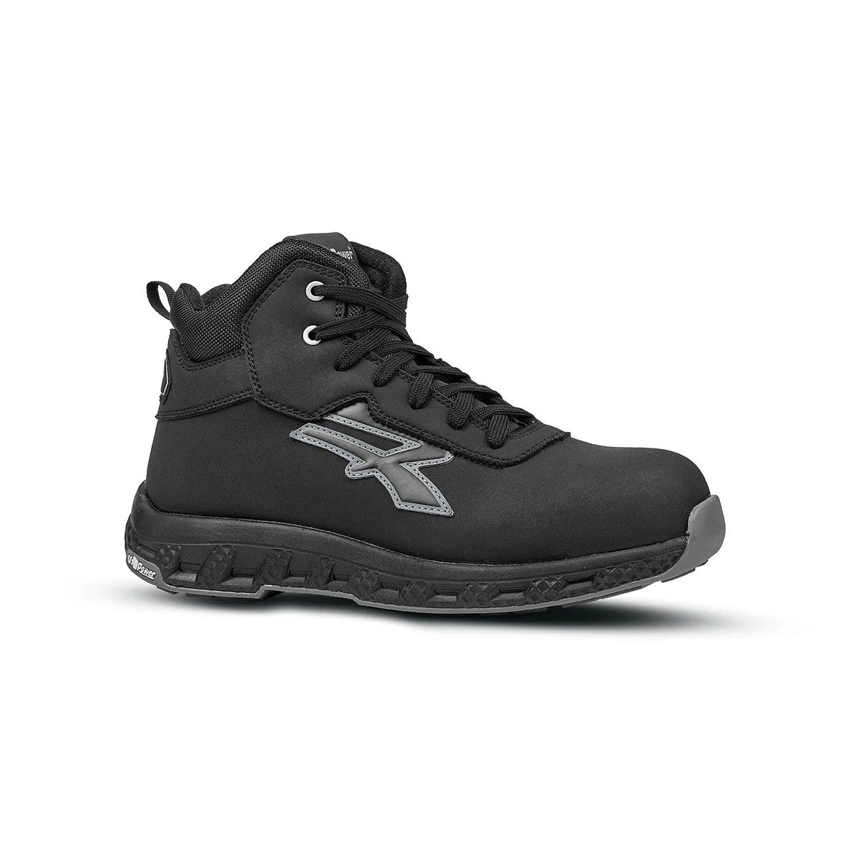 Scarpe antinfortunistiche alte U-Power PHOENIX ESD S3S CI HI HRO FO SR Black/Grey