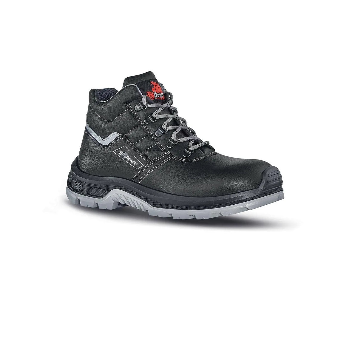 Scarpe antinfortunistiche alte U-Power PITUCON L S3 FO SR Black