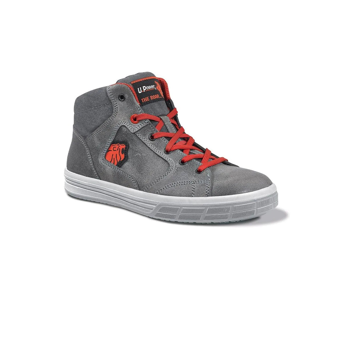 Scarpe antinfortunistiche alte U-Power PREDATOR s S3S FO SR Grey/Red