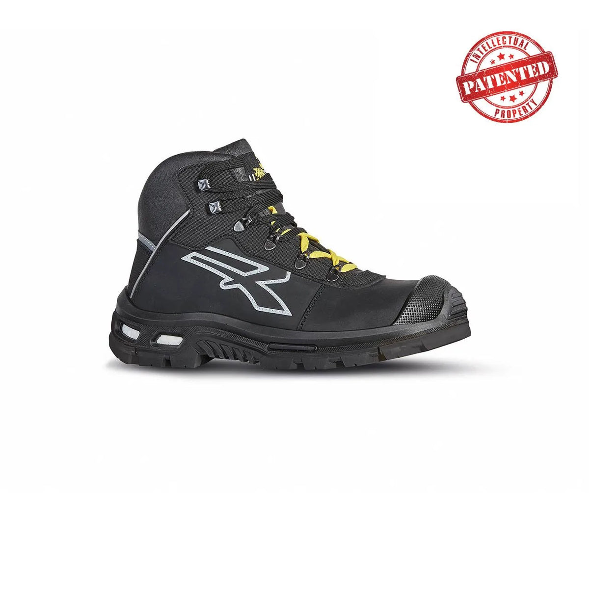 Scarpe antinfortunistiche alte U-Power SILVER s ESD S3S CI FO SR Black/Grey