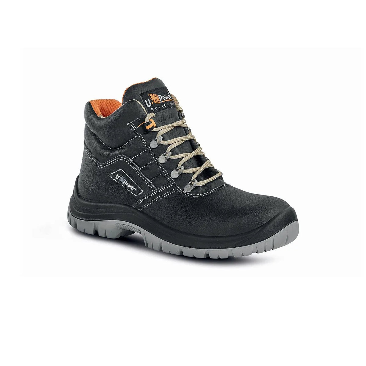 Scarpe antinfortunistiche alte U-Power TANNER L S1P FO SR Black