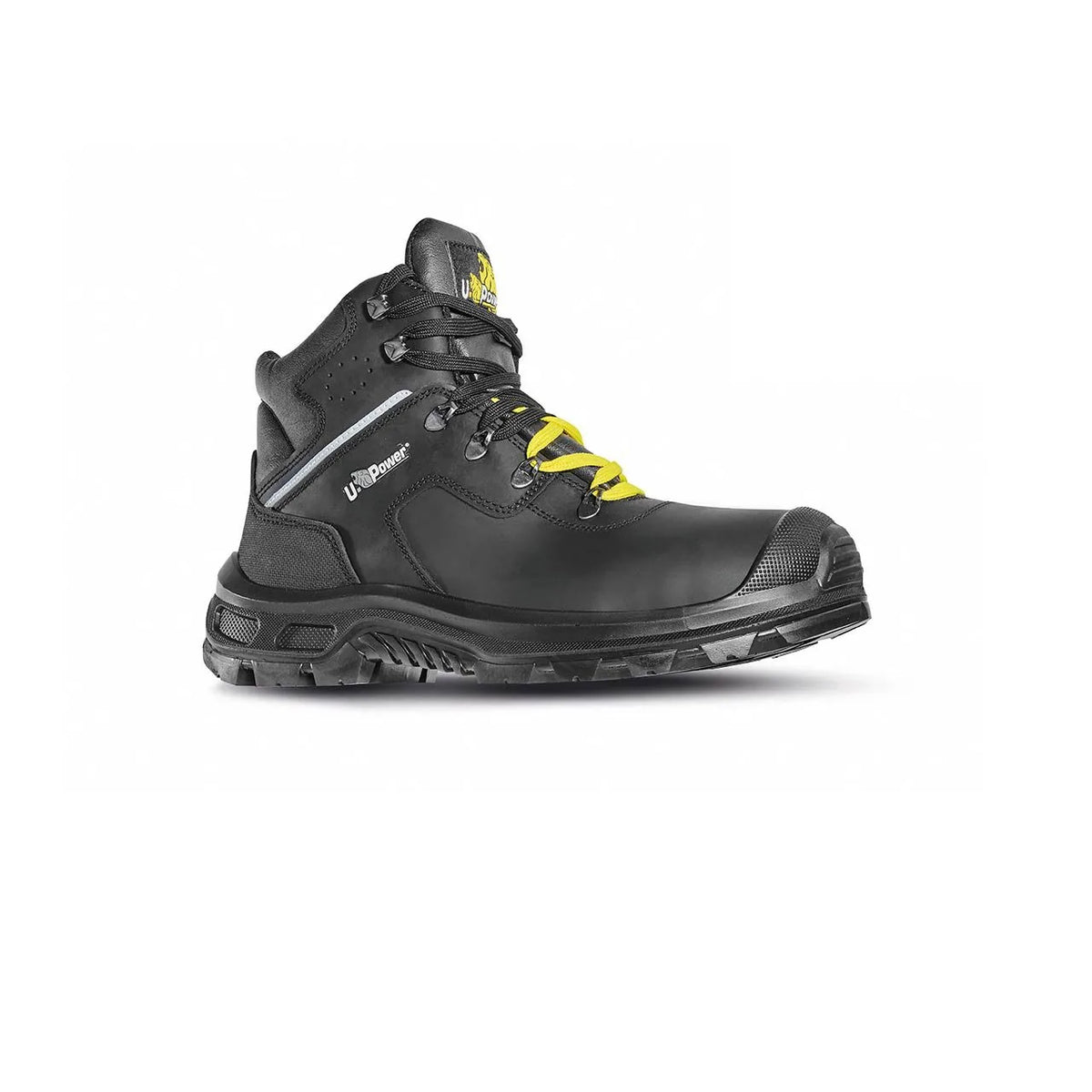 Scarpe antinfortunistiche alte U-Power THANOS s ESD S3S CI FO SR Black
