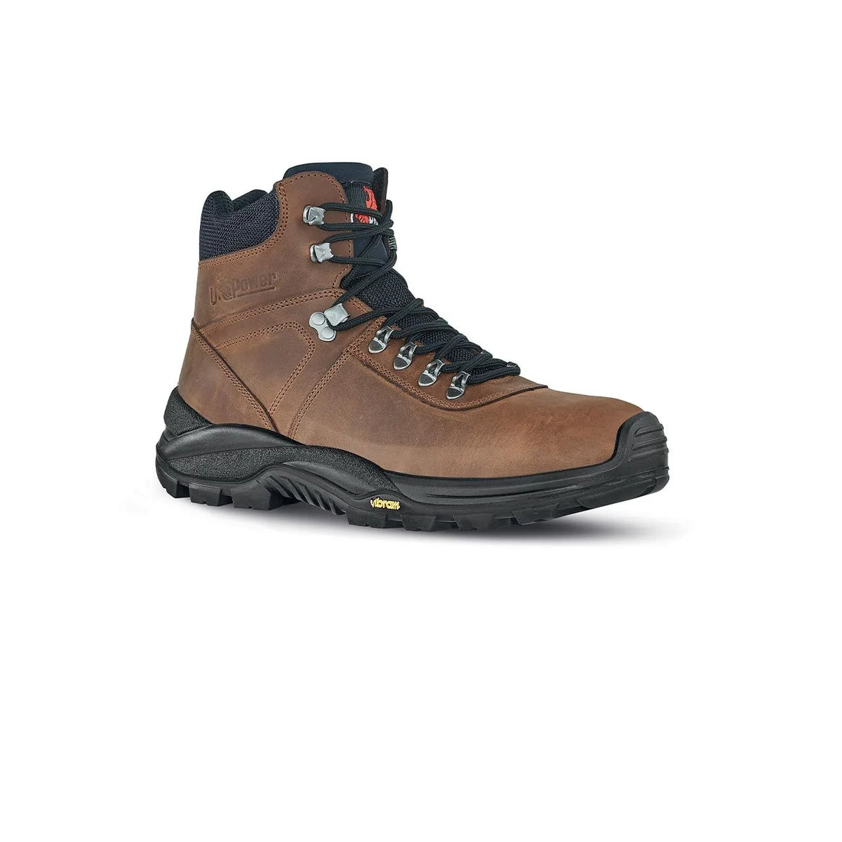 Scarpe antinfortunistiche alte U-Power TRAIL s S3S CI HI HRO FO SR Brown/Black