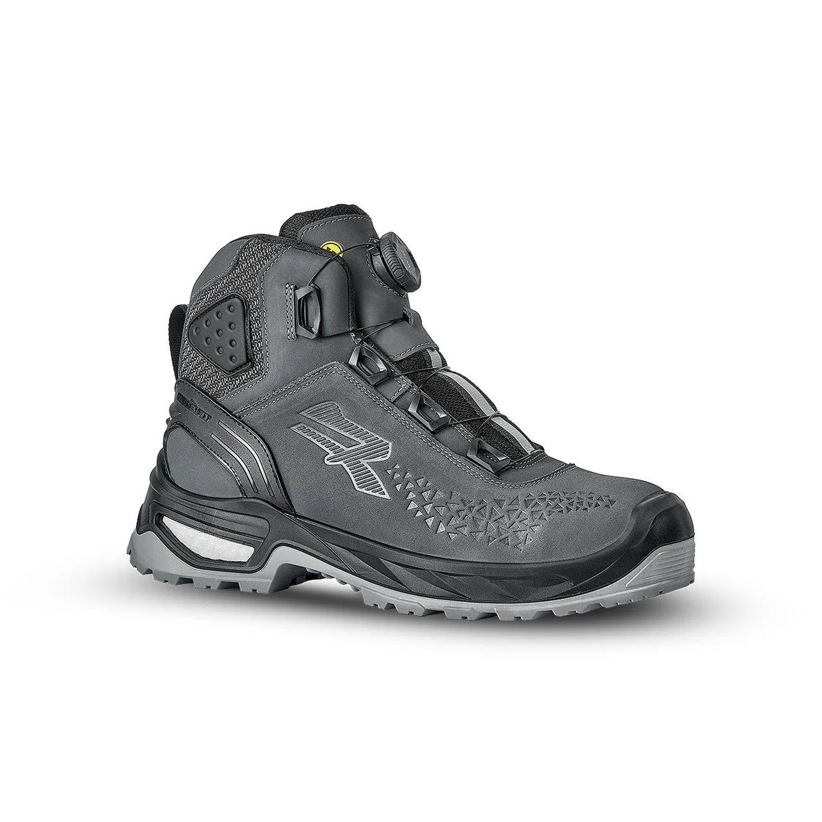 Scarpe antinfortunistiche alte U-Power VIBE ESD S3S CI LG FO SR Grey