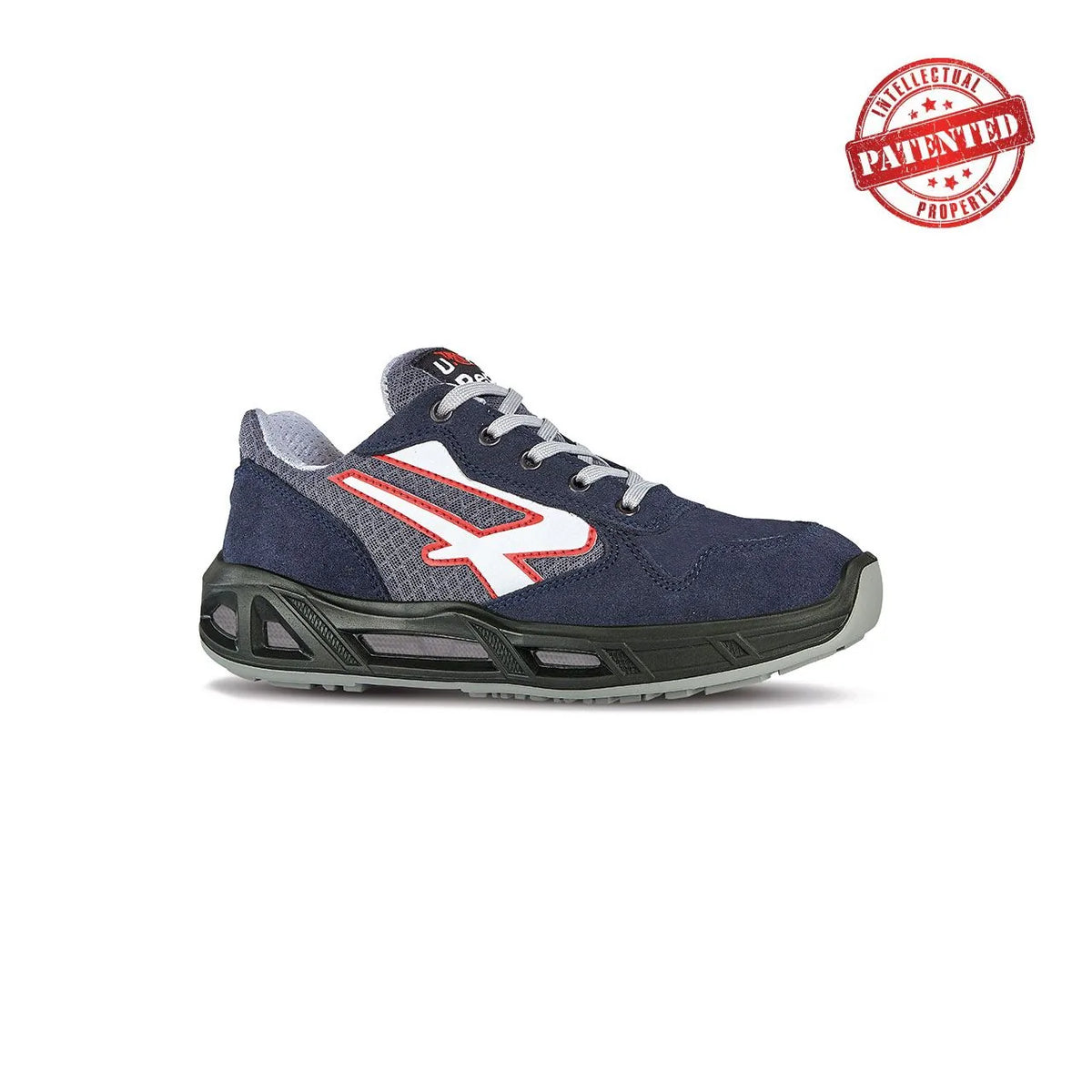 Scarpe antinfortunistiche basse da donna U-Power ACTIVE CARPET s ESD S1PS FO SR Dark Blue/Grey