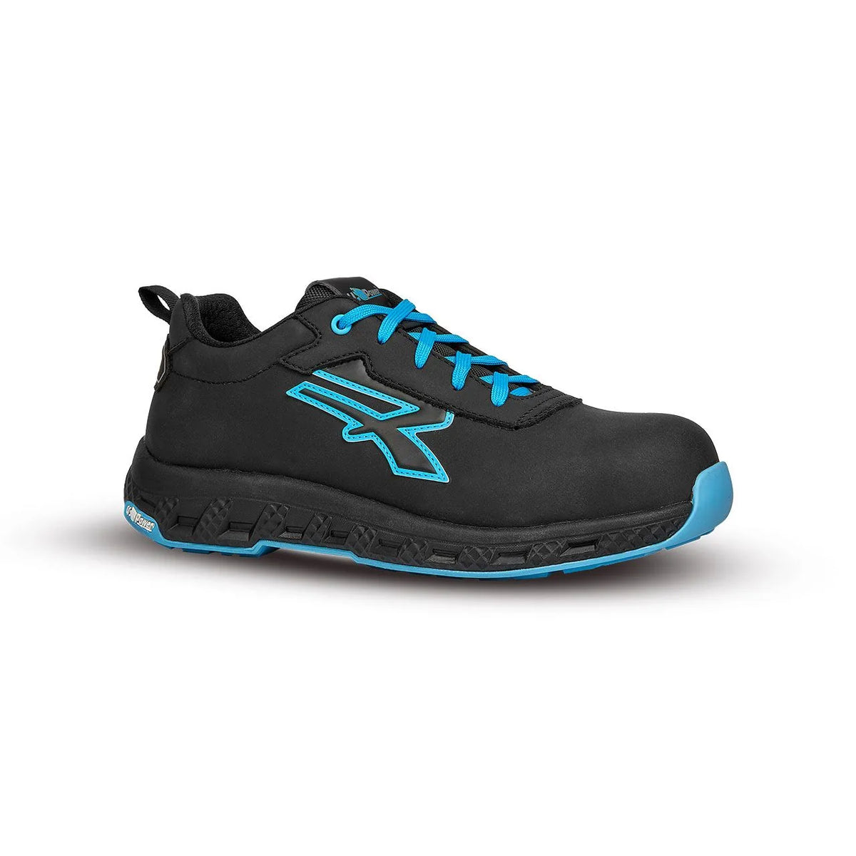 Scarpe antinfortunistiche basse U-Power ALYX ESD S3S CI HI HRO FO SR Black/Blue Fluo