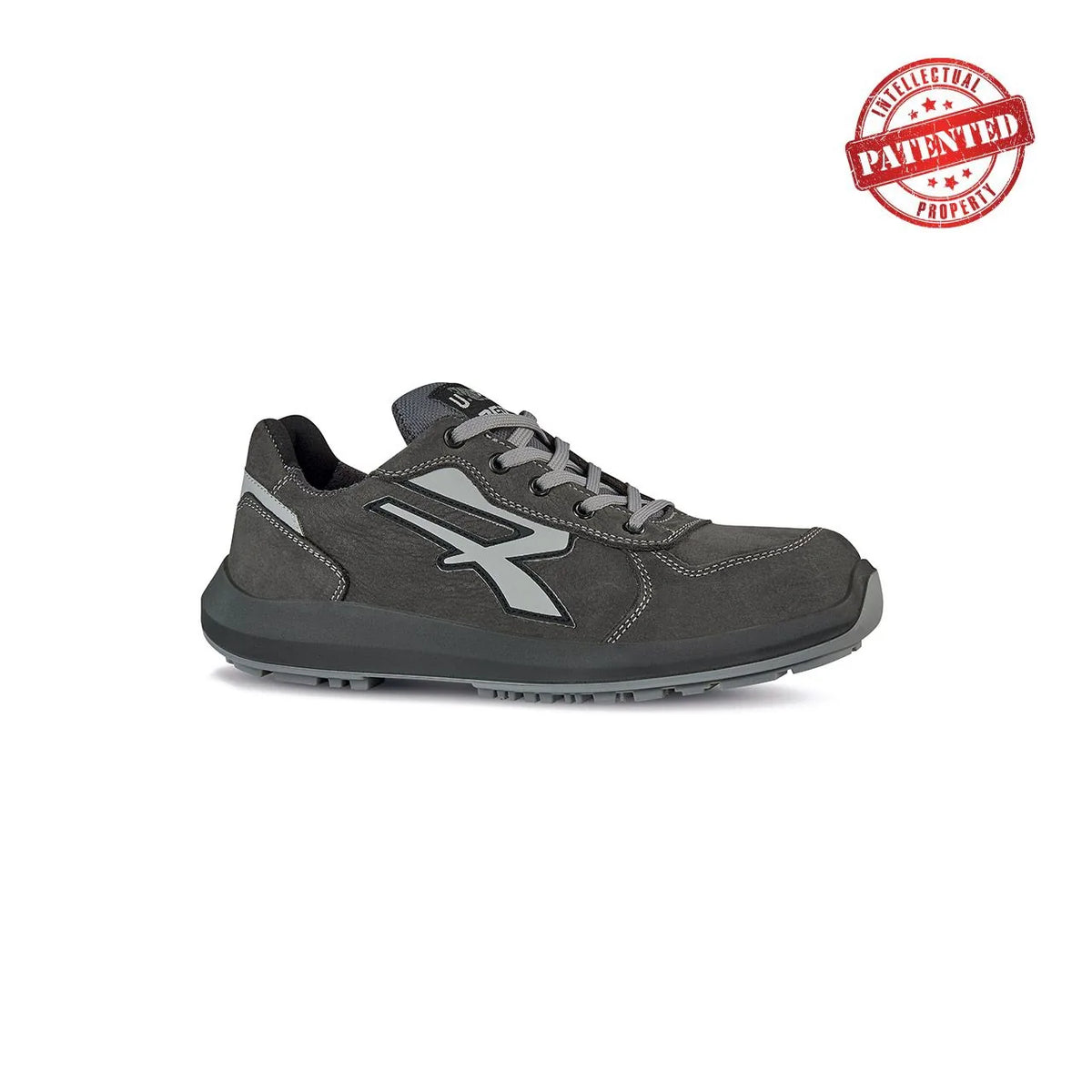 Scarpe antinfortunistiche basse U-Power AVION s ESD S3S CI FO SR Grey