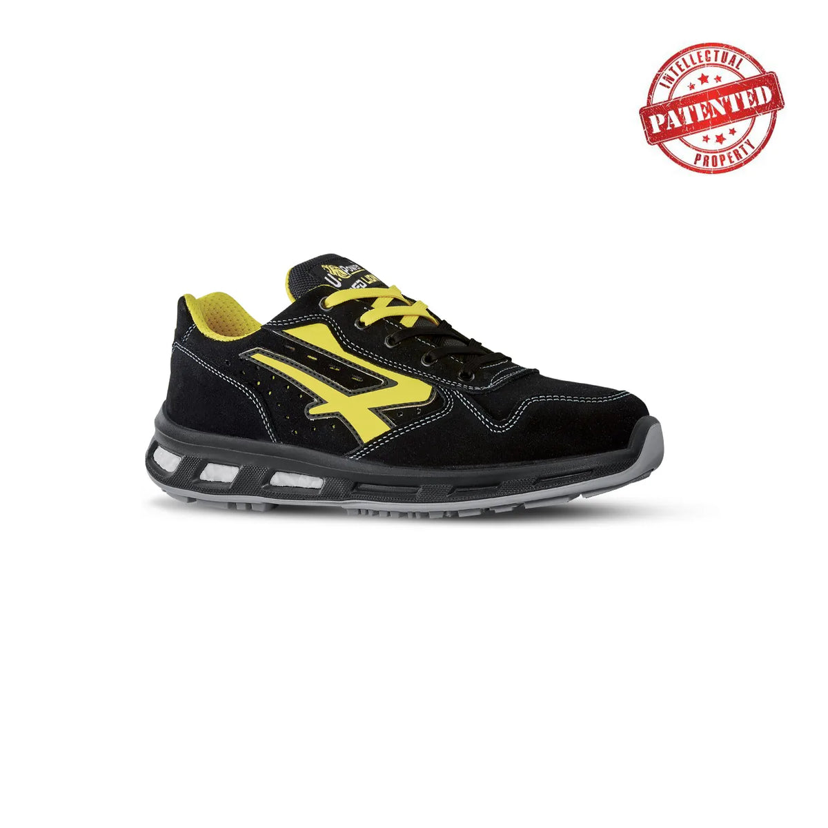Scarpe antinfortunistiche basse U-Power AXEL s ESD S1PS FO SR Black/Yellow
