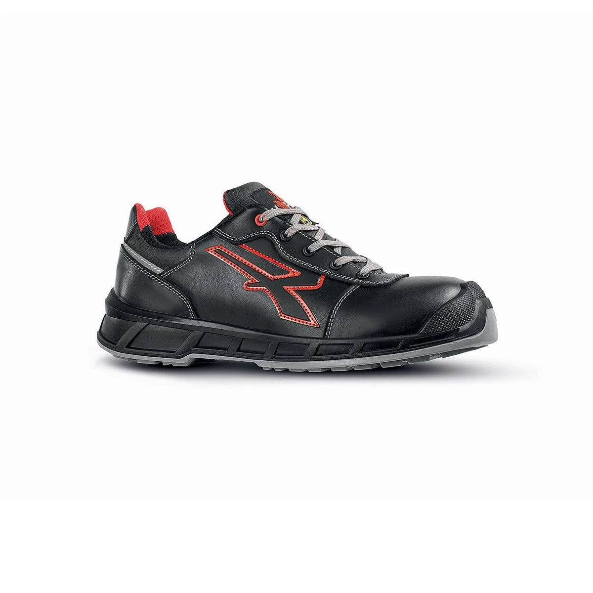 Scarpe antinfortunistiche basse U-Power BILLIE s ESD S3S CI FO SR Black/Red