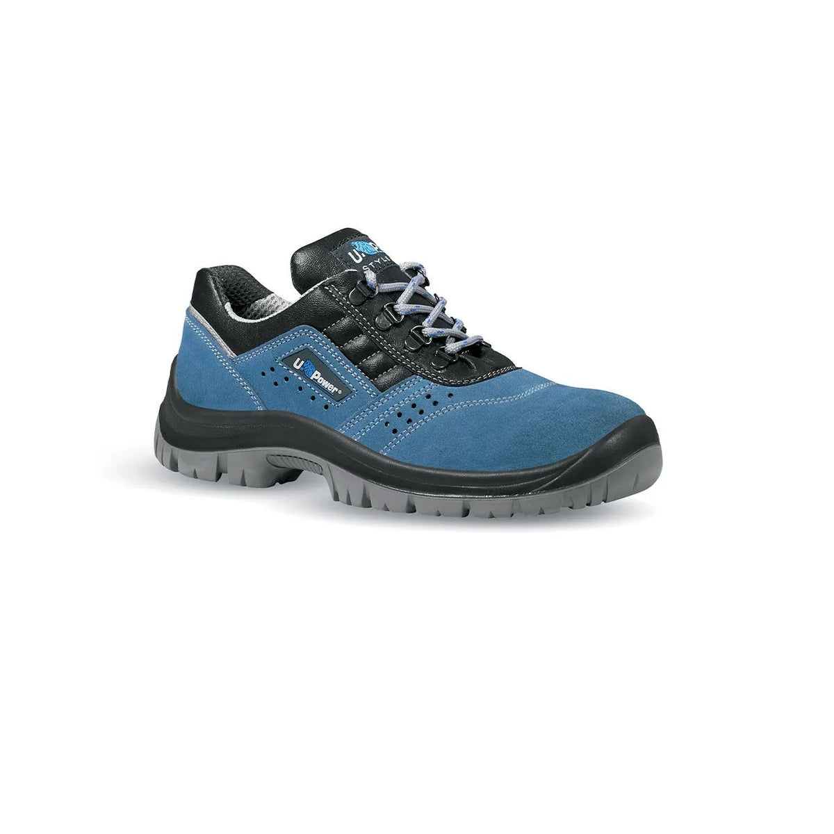 Scarpe antinfortunistiche basse U-Power BOSS L S1P FO SR Blue
