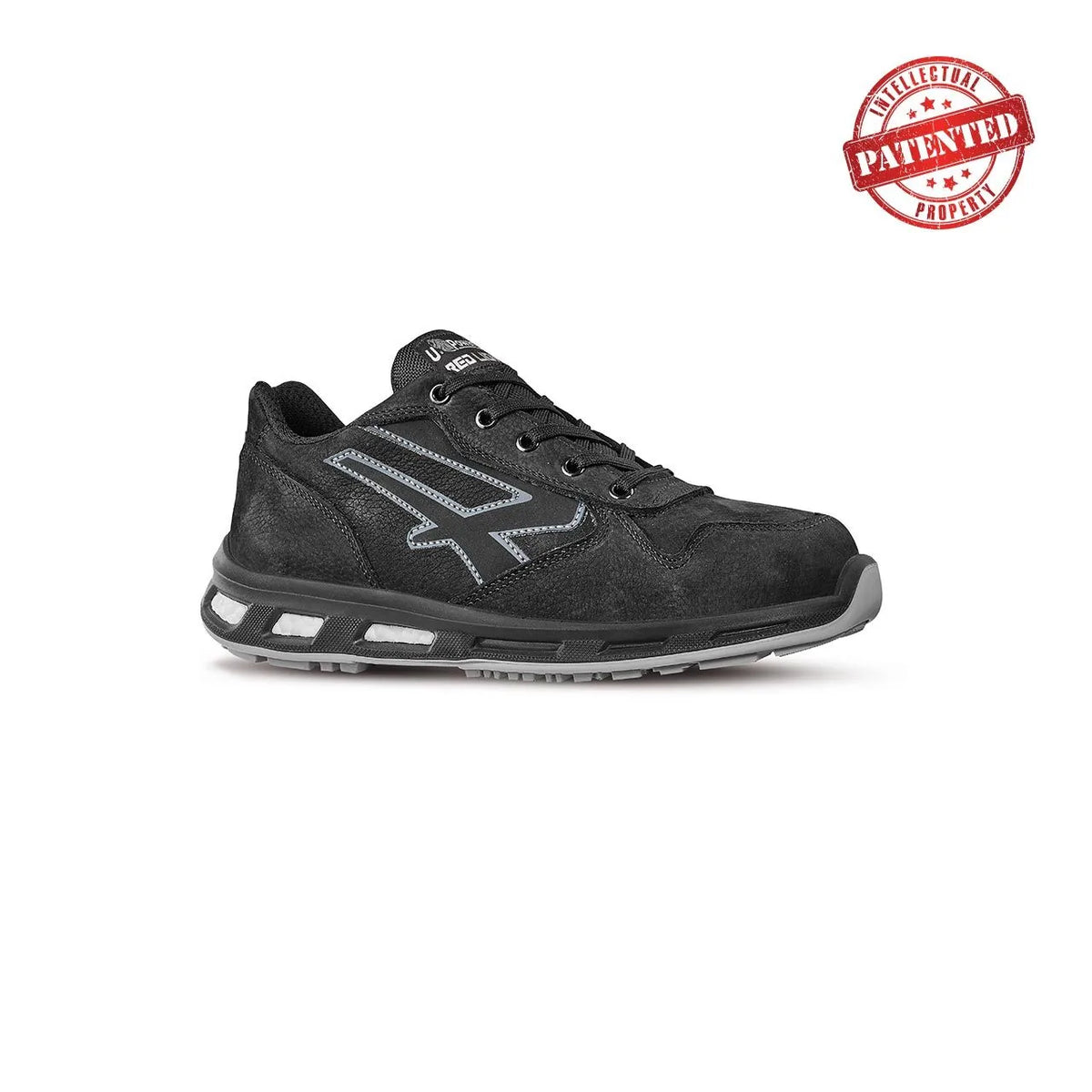 Scarpe antinfortunistiche basse U-Power CARBON s ESD S3S CI FO SR Black/Grey
