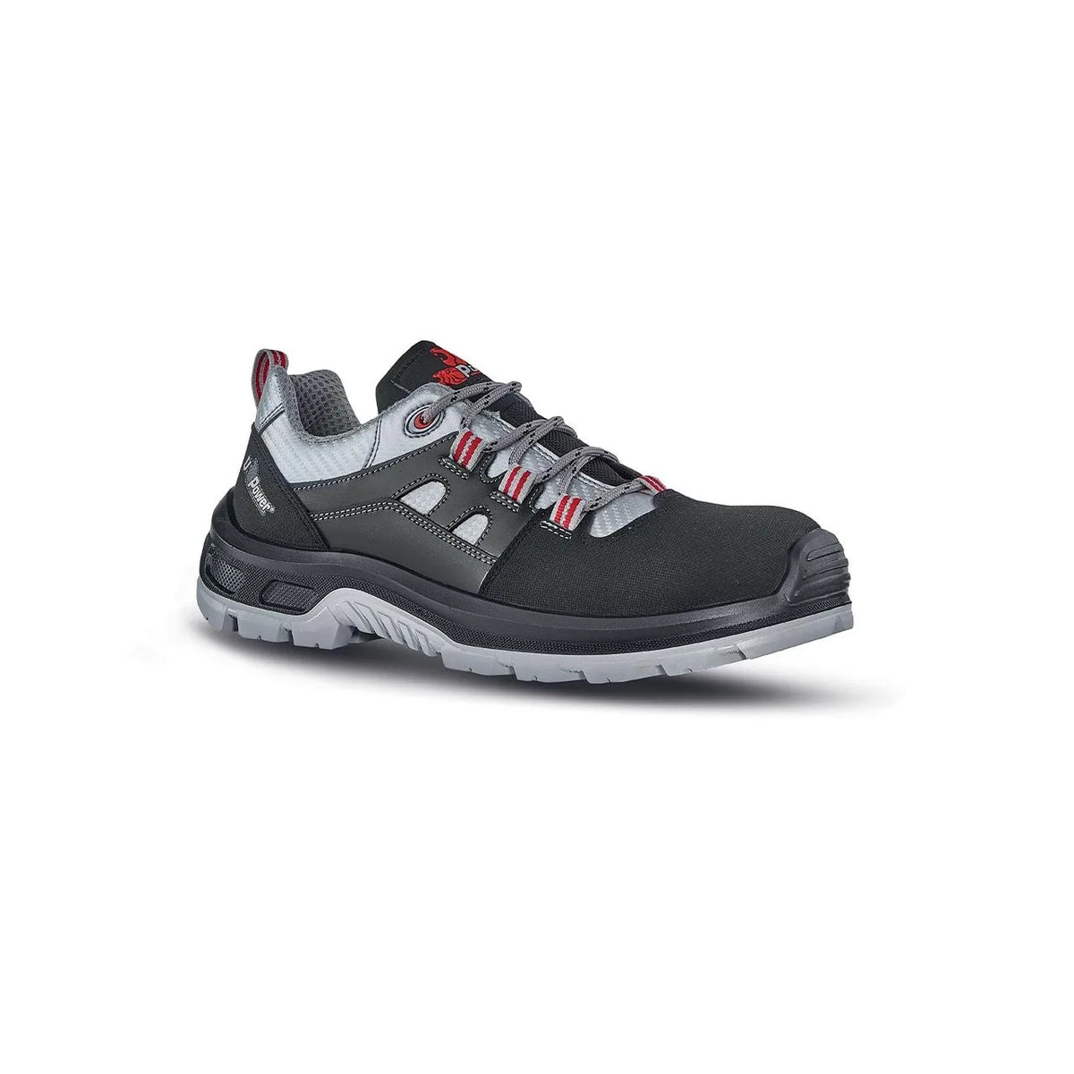 Scarpe antinfortunistiche basse U-Power CORNER s S3S FO SR Black/Grey
