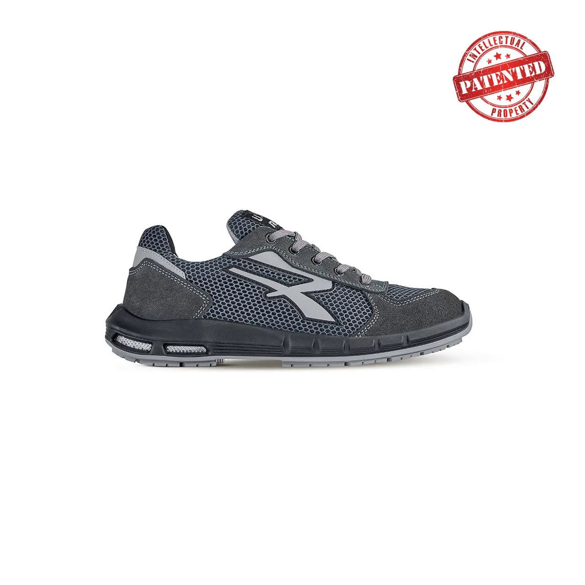 Scarpe antinfortunistiche basse U-Power DRACO PLUS s ESD S1PS FO SR Grey