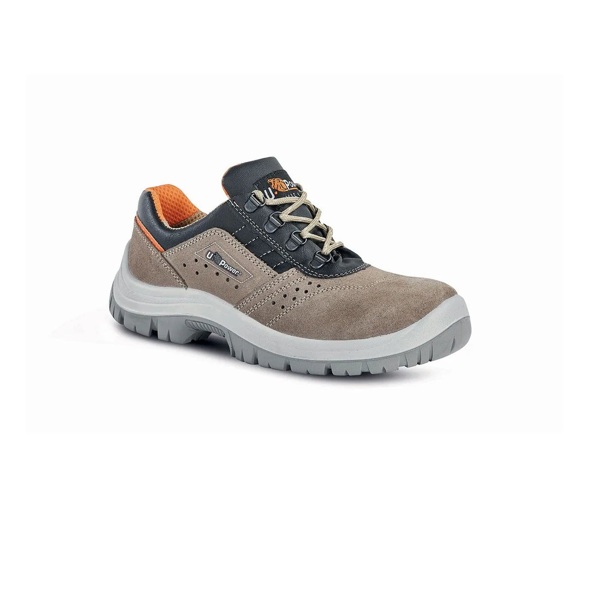 Scarpe antinfortunistiche basse U-Power DREAM L S1P FO SR Taupe/Black
