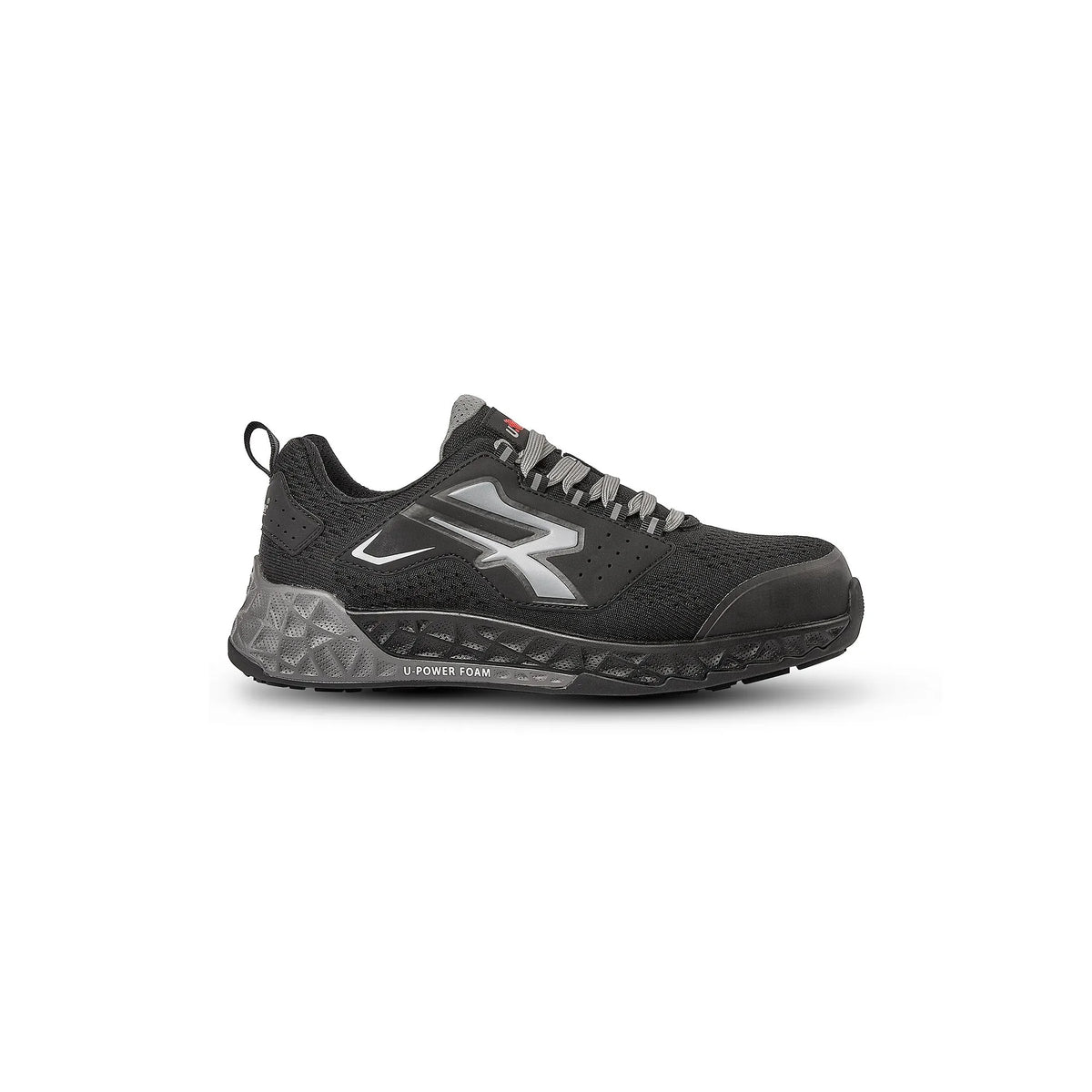 Scarpe antinfortunistiche basse U-Power EURON ESD S1PS HI HRO FO SR Black/Grey