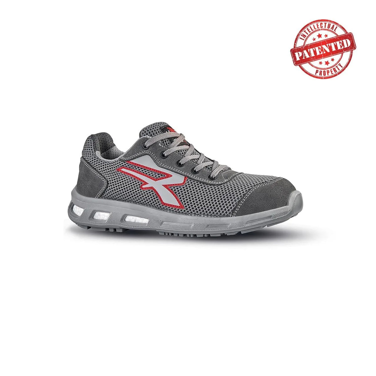Scarpe antinfortunistiche basse U-Power FREQUENCY s ESD S1PS FO SR Grey