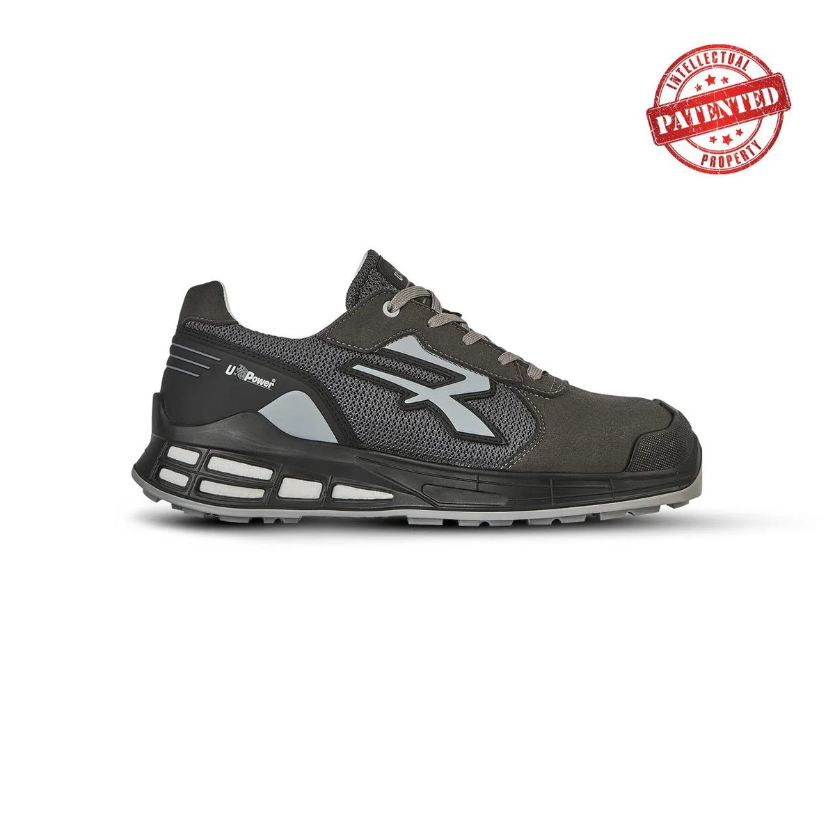 Scarpe antinfortunistiche basse U-Power ICARUS s ESD S1PS FO SR Black/Grey