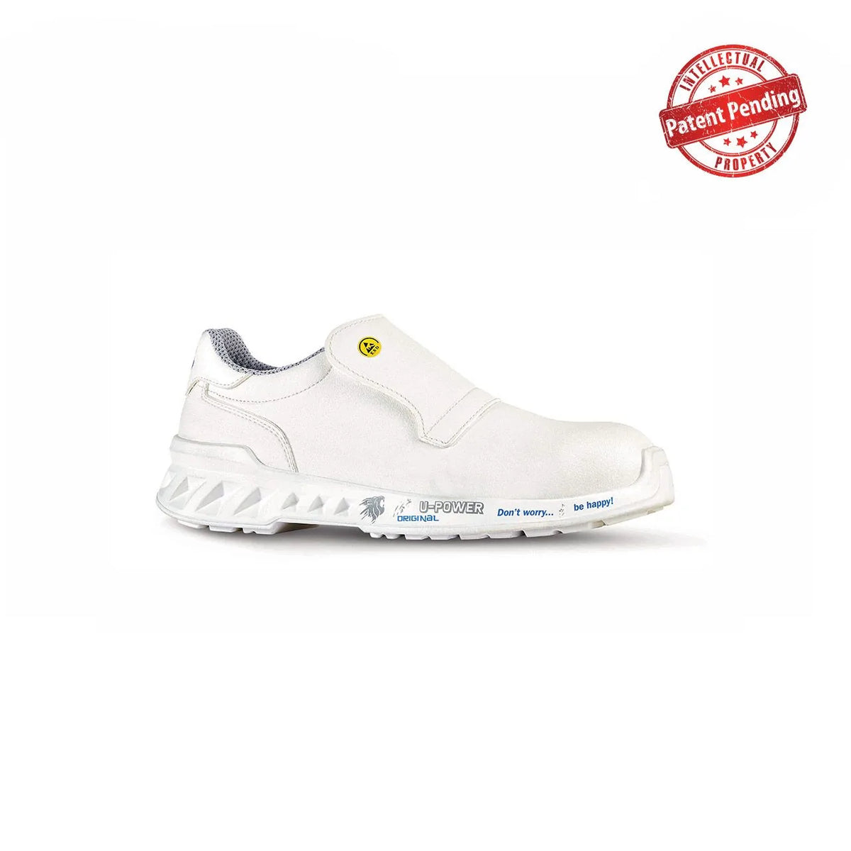 Scarpe antinfortunistiche basse U-Power LIAM o ESD S2 FO SR White