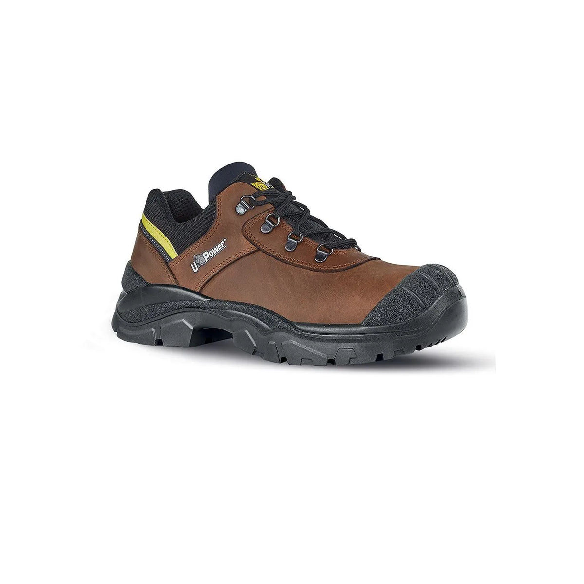 Scarpe antinfortunistiche basse U-Power MERIDIANE UK L S3 FO SR Brown/Black