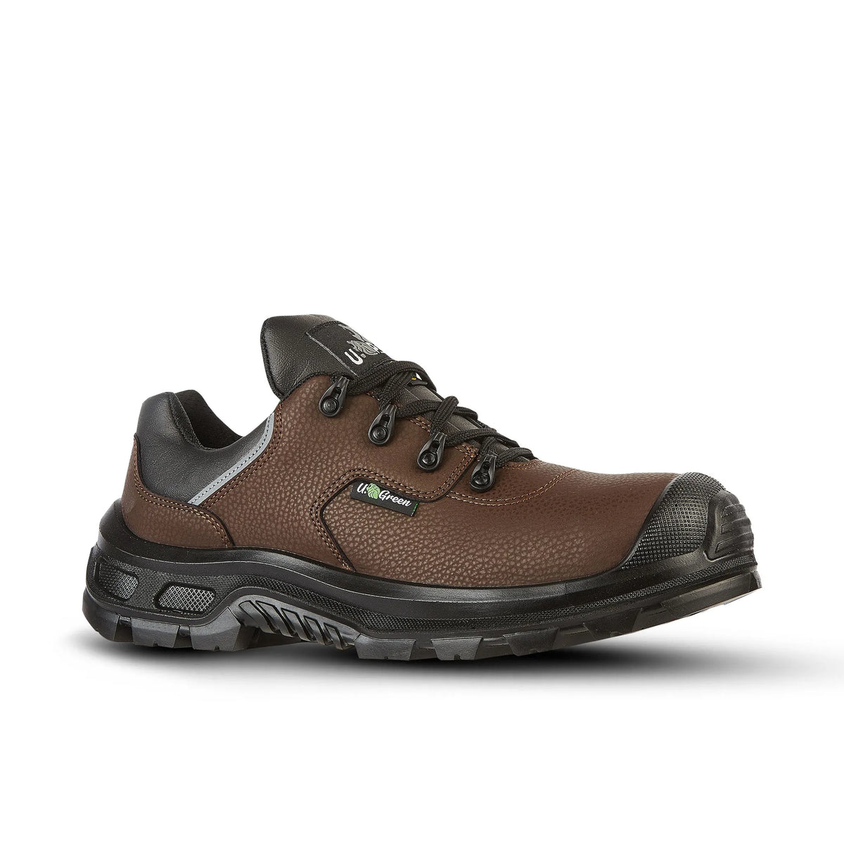 Scarpe antinfortunistiche basse U-Power MOJAVE UK s ESD S3S CI FO SR Brown/Black