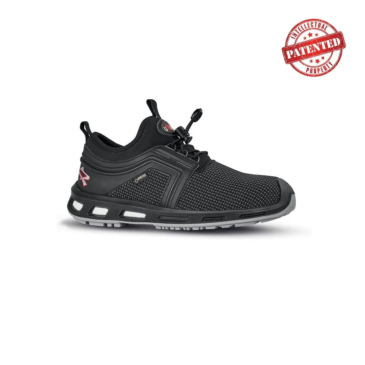 Scarpe antinfortunistiche basse U-Power ROCKET s S7S CI FO SR Black