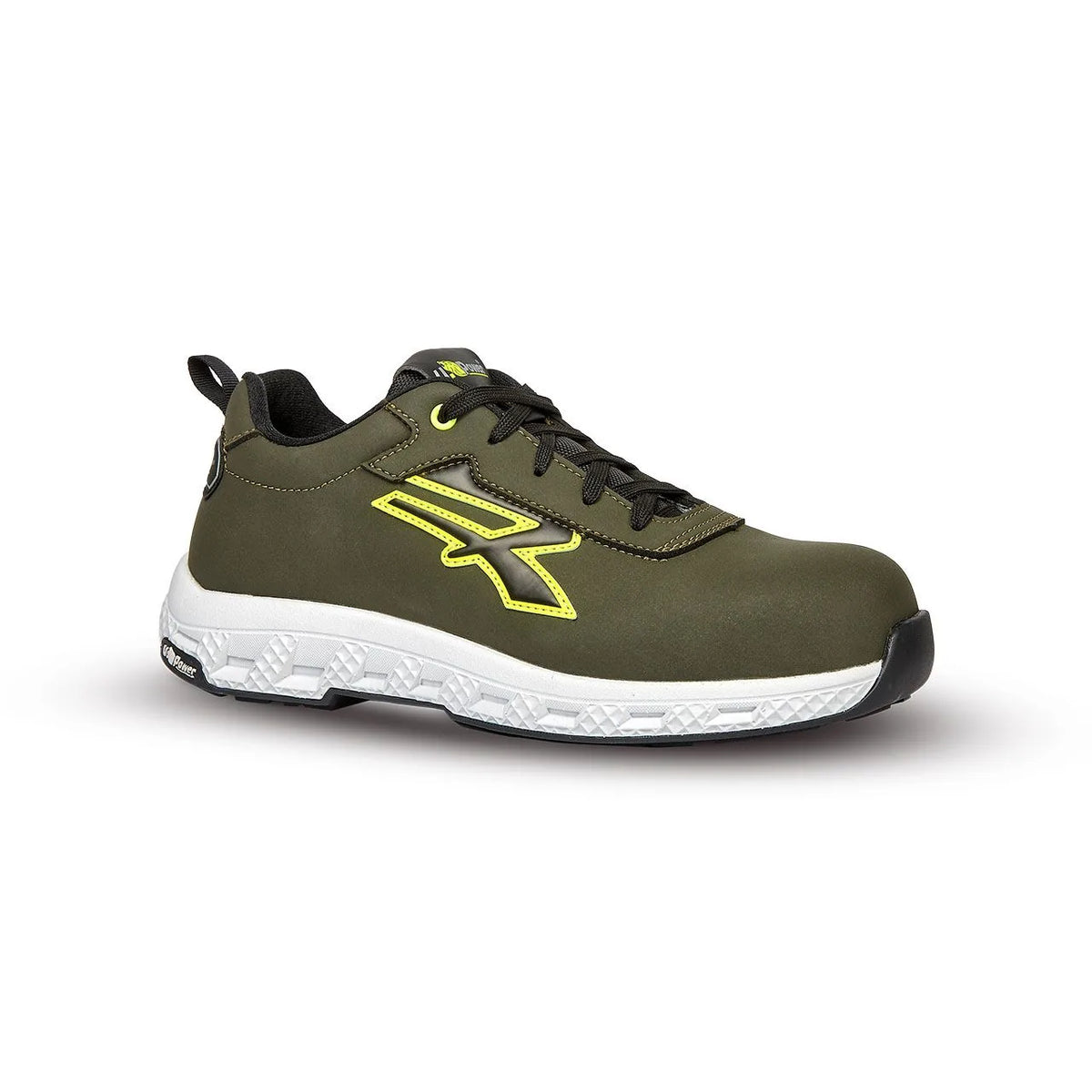 Scarpe antinfortunistiche basse U-Power SHADOW ESD S3S CI HI HRO FO SR Military Green/Yellow
