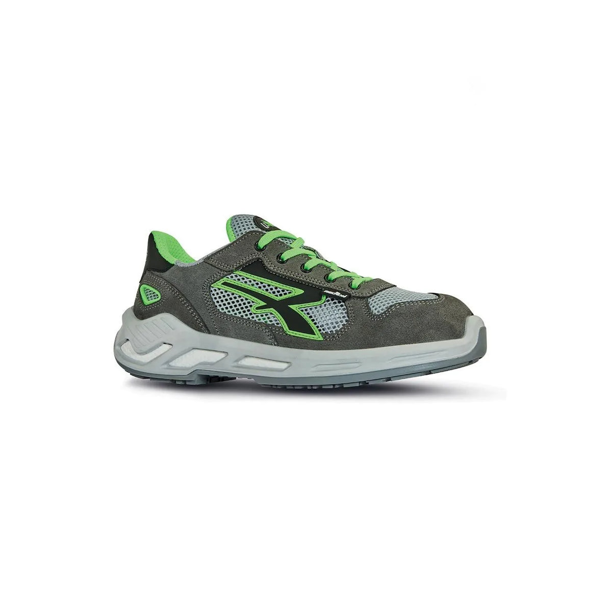 Scarpe antinfortunistiche basse U-Power SPECTER s ESD S1PS FO SR Grey/Green