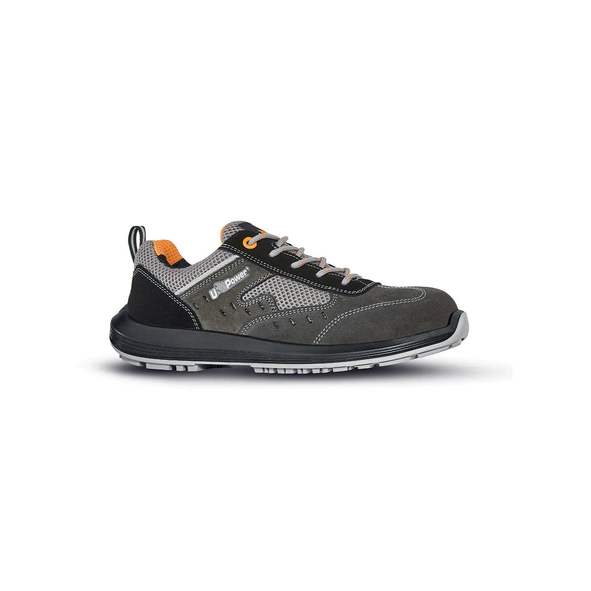 Scarpe antinfortunistiche basse U-Power SPRINT o ESD S1 FO SR Grey