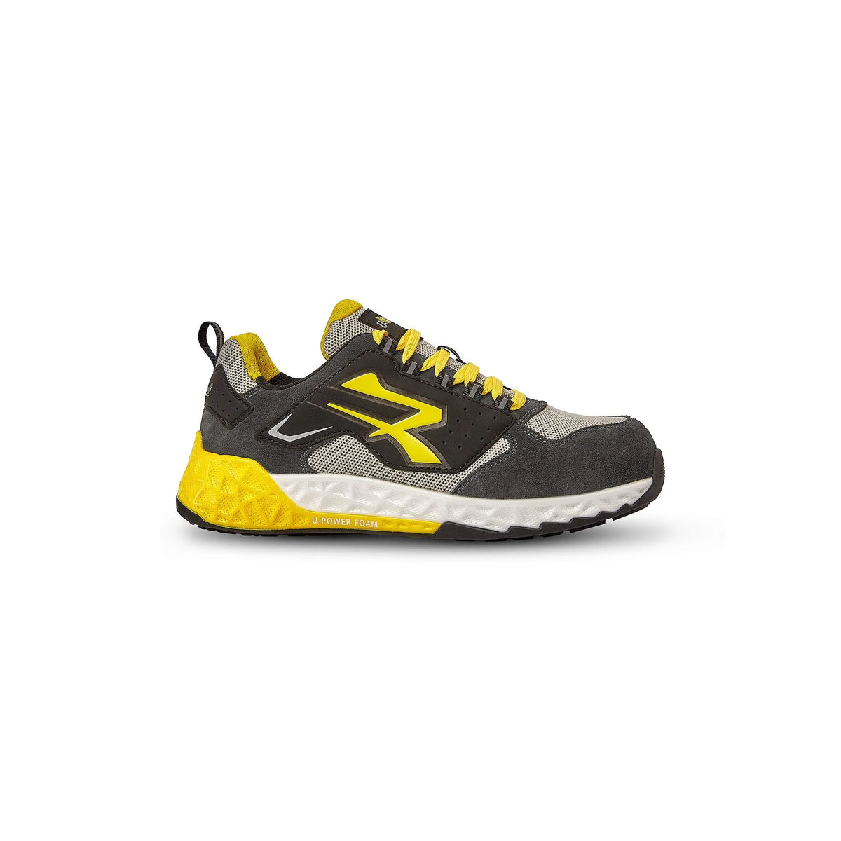 Scarpe antinfortunistiche basse U-Power STARK ESD S1PS HI HRO FO SR Grey/Yellow