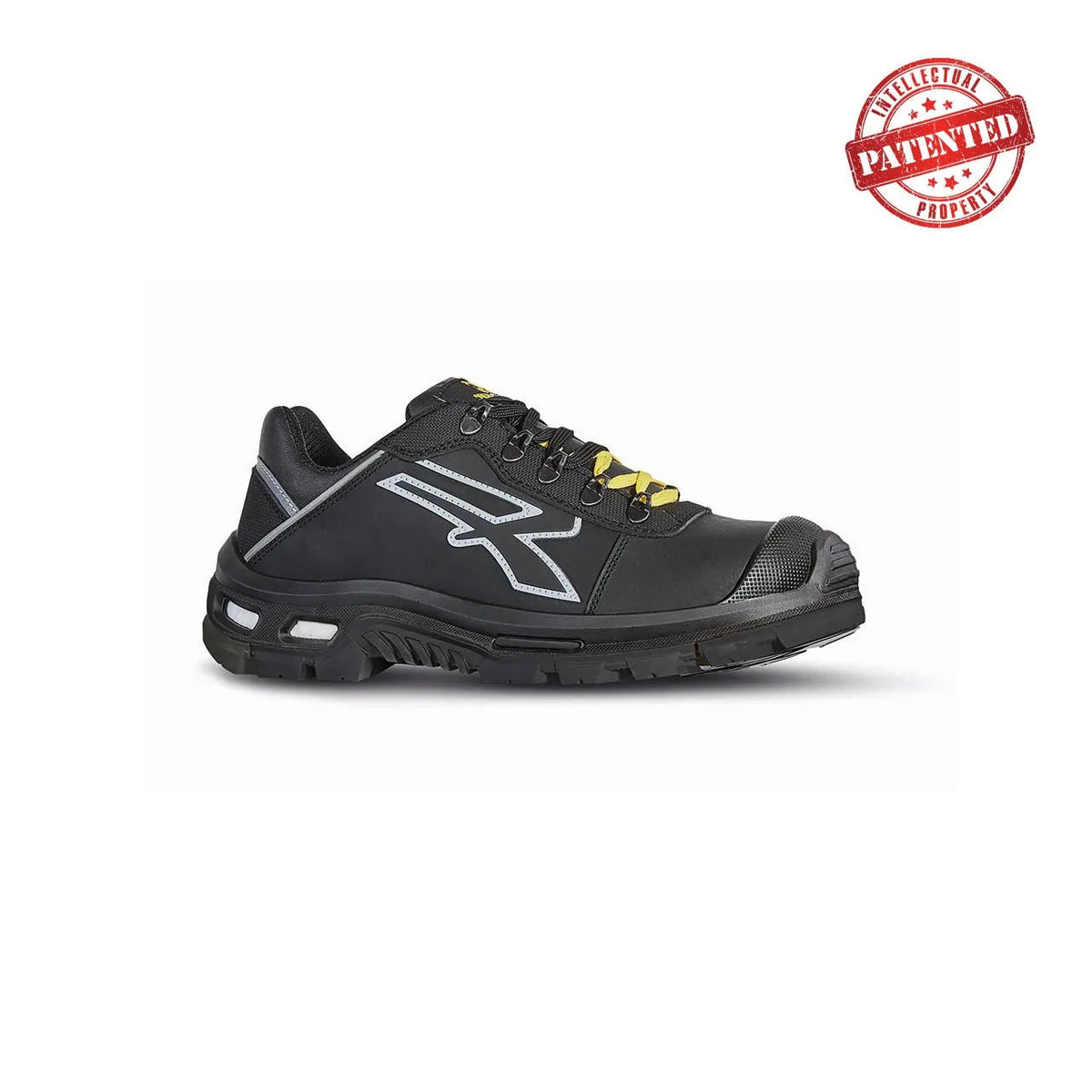 Scarpe antinfortunistiche basse U-Power TIM s ESD S3S CI FO SR Black/Grey