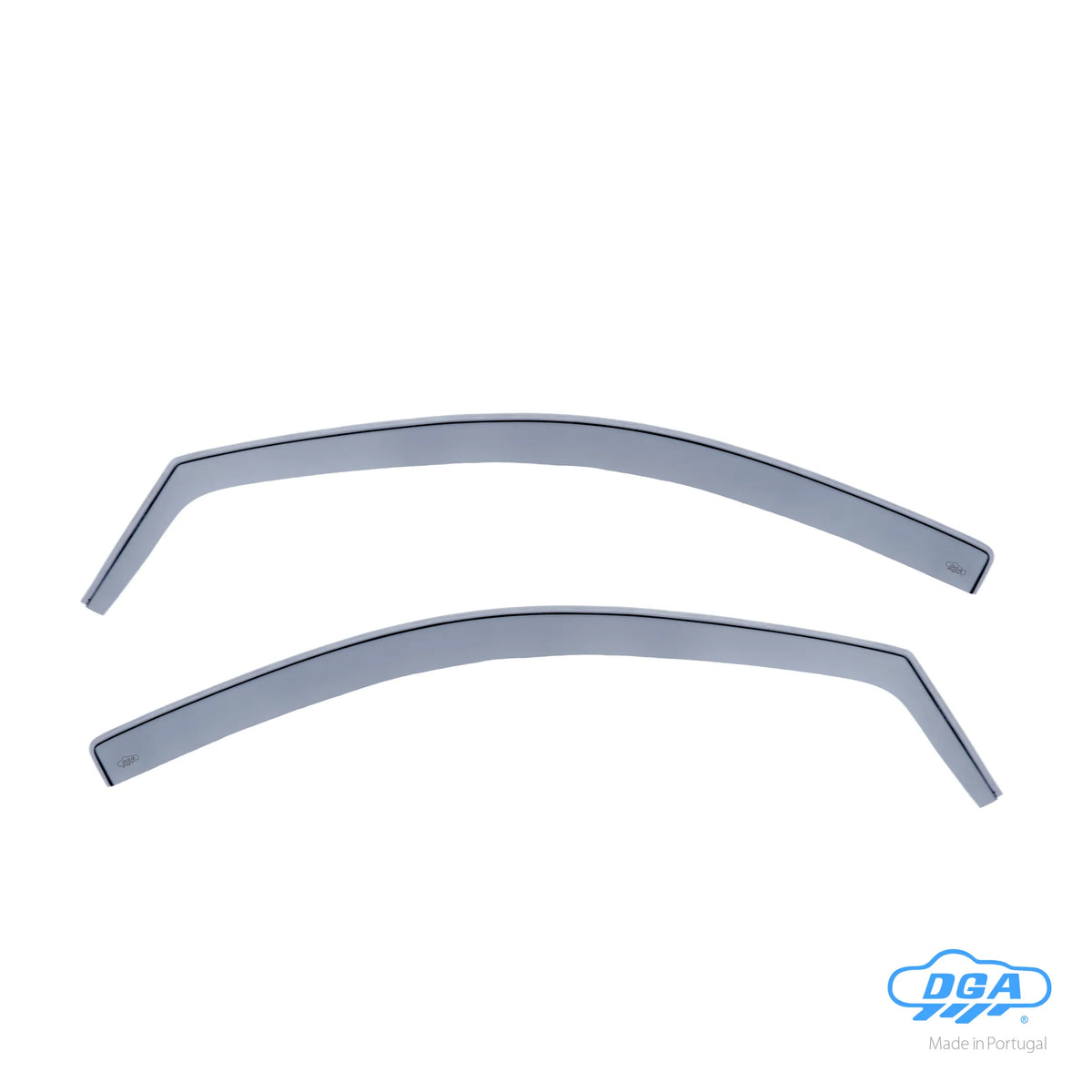 Set deflettori aria anteriori su fondo bianco, vista 2